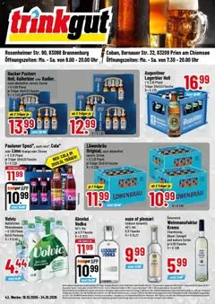 Trinkgut Prospekt Prien Am Chiemsee ab 19.10.2026 gültig