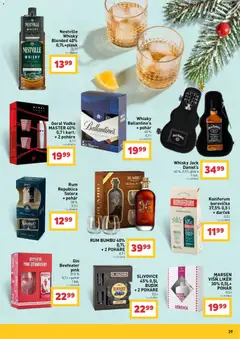 Billa leták platný od 14.10.2026 | Strana: 29 | Produkty: Koniferum, Beefeater gin, Beefeater Pink, Bumbu rum