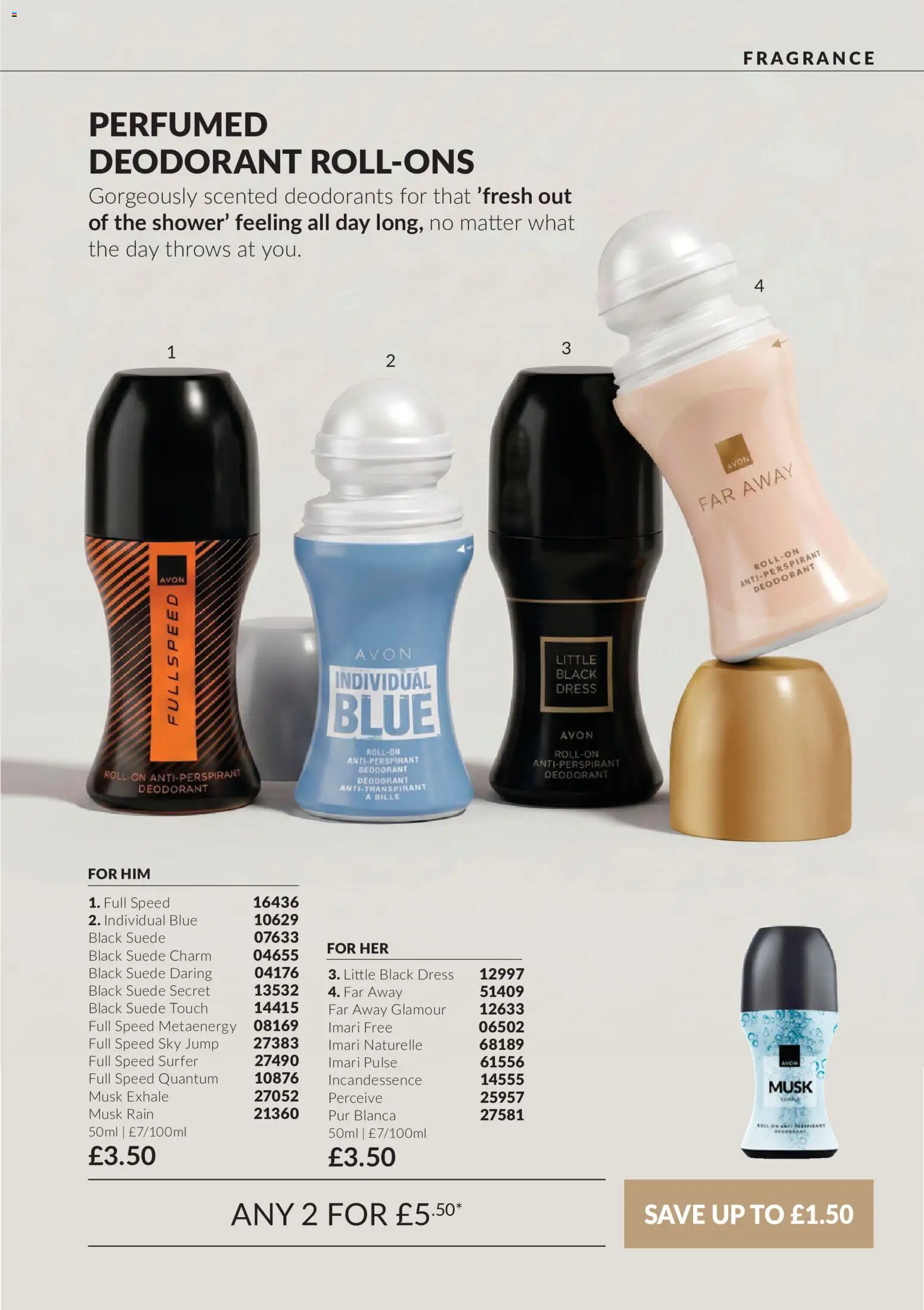 {H1} | Page: 87 | Products: Fragrance, Deodorant, Antiperspirant, Dress