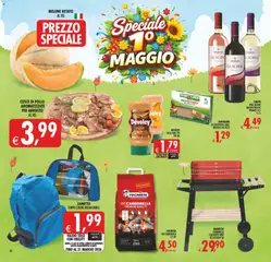 Anteprima del volantino Decò volantino Maxistore, Supermercati Lipari valido a partire dal 28.04.2026 | Pagina: 10 | Prodotti: Salsa, Barbecue, Vino, Cosce di pollo