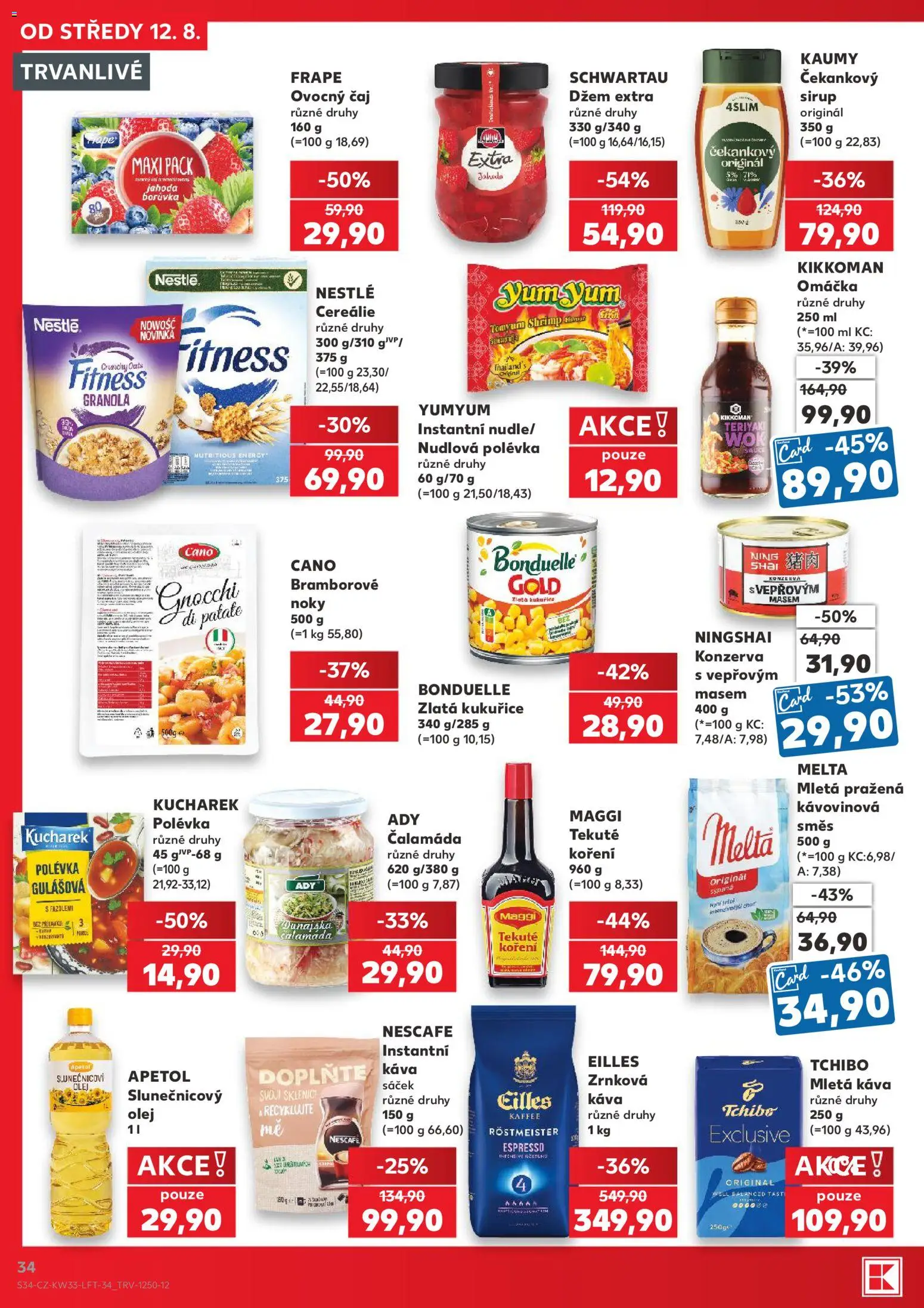 Kaufland leták - Ostrava od 12.08.2026 | Strana: 34