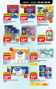 Pogląd oferty "Podpaski Always Ultra, 10 szt./12 szt./14 szt./16 szt./20 szt. różne rodzaje, Podpaski Always Ultra, 10 szt./12 szt./14 szt./16 szt./20 szt." - ważna od 25.06.2026 | Strona: 73 | Produkty: Papier toaletowy queen, Papier toaletowy, Podpaski always, Fairy