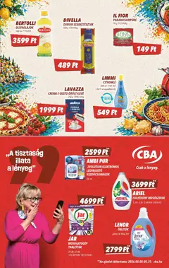 CBA akciós újság - amely érvényes a következő dátumtól: 21.05.2026 | Oldal: 5 | Termékek: Mosogatógép, Légfrissítő, Mosószerek, Őrölt kávé