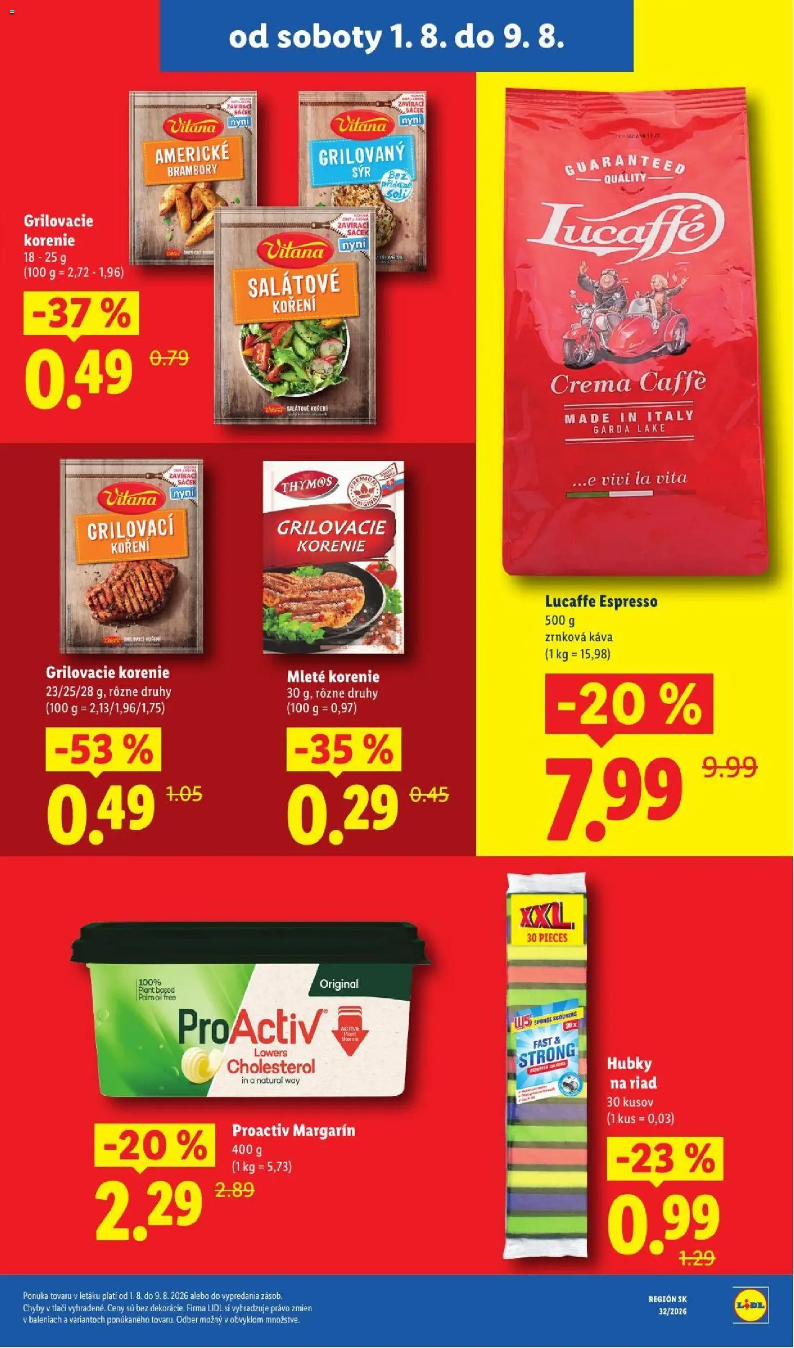 Nové Lidl akcie – leták je platný od 03.08.2026 | Strana: 44