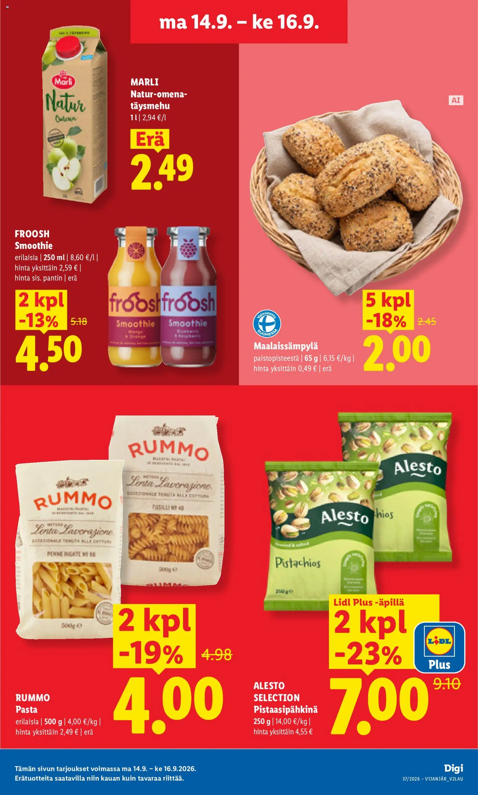 Lidl tarjoukset - Helsinki – voimassa 14/09/2026 alkaen | Sivu: 5