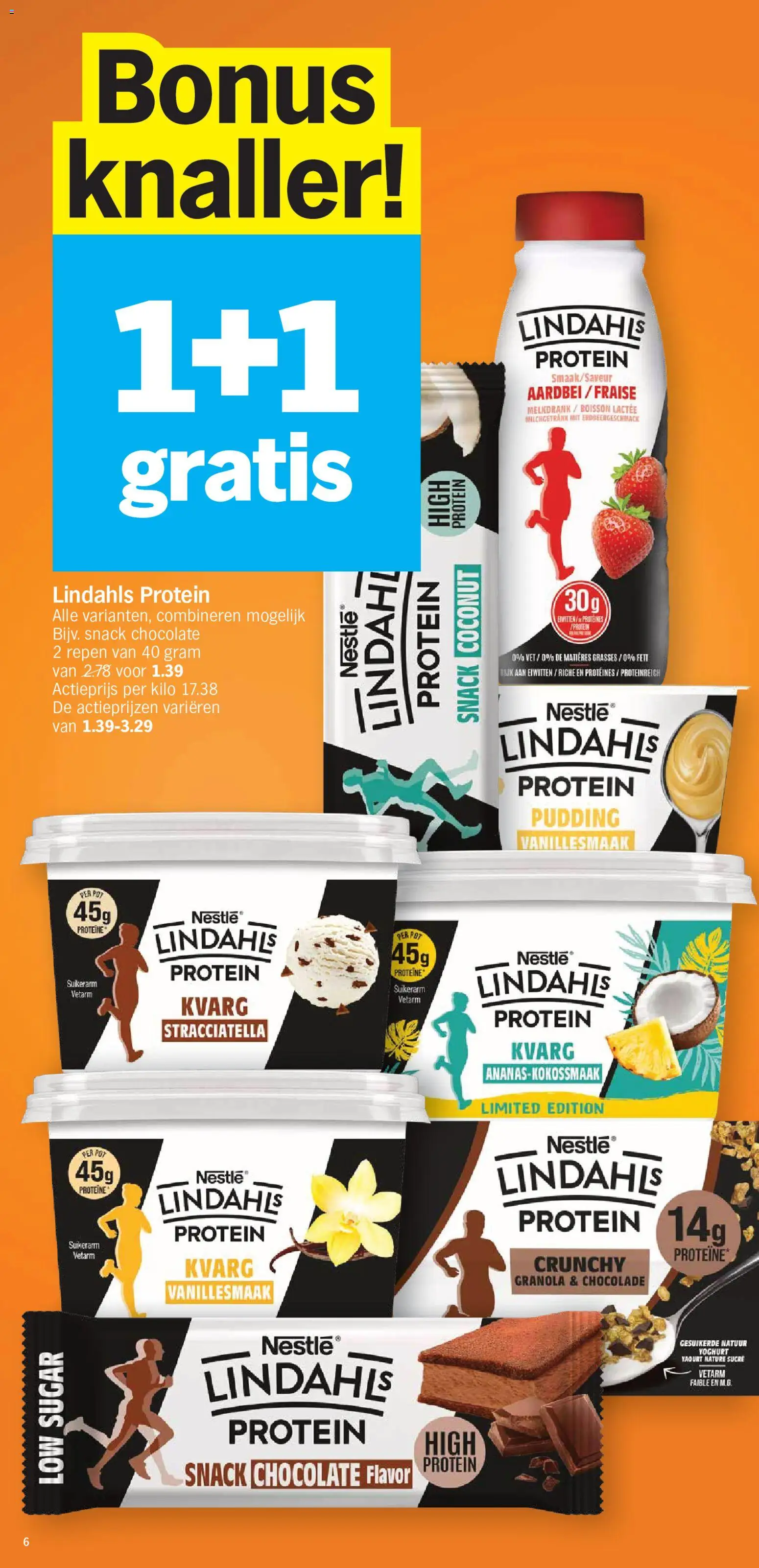 {H1} | Pagina: 6 | Producten: Pudding, Repen, Pot, Yoghurt