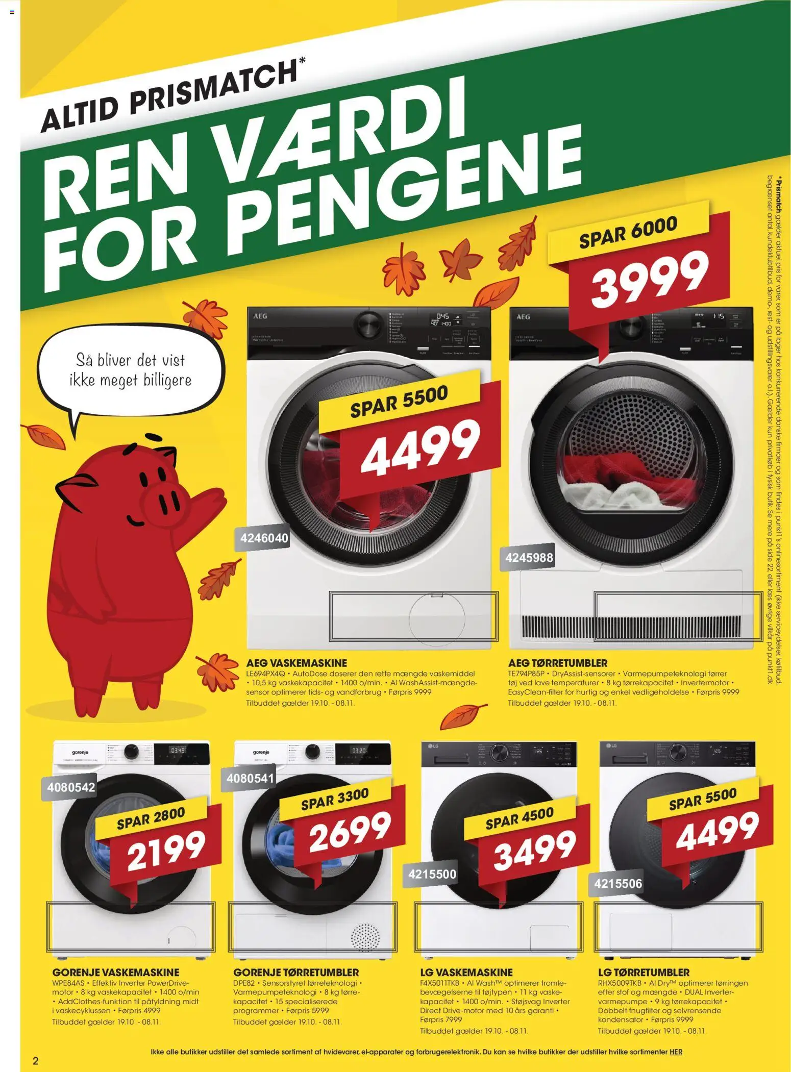 Punkt1 tilbudsavis – gyldig fra 19/10/2026 | Side: 2