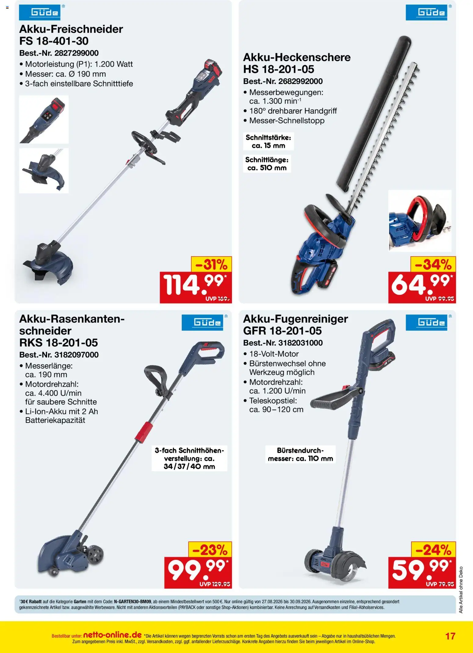 Netto Marken-Discount Online-Angebote September – gültig ab 01.09.2026 | Seite: 17