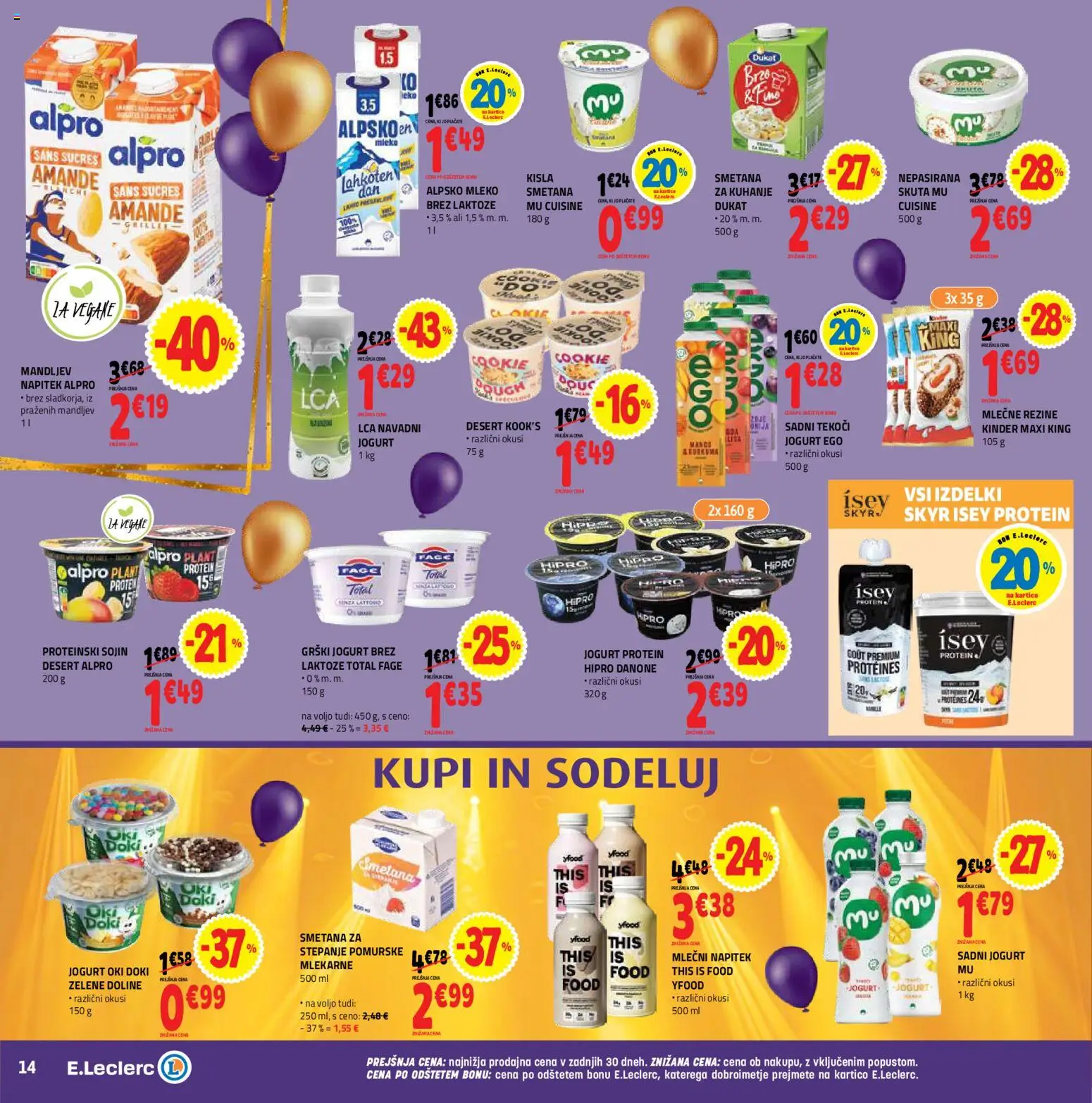Novi E.leclerc katalog ponudbe – veljaven od 14.10.2026 | Stran: 14