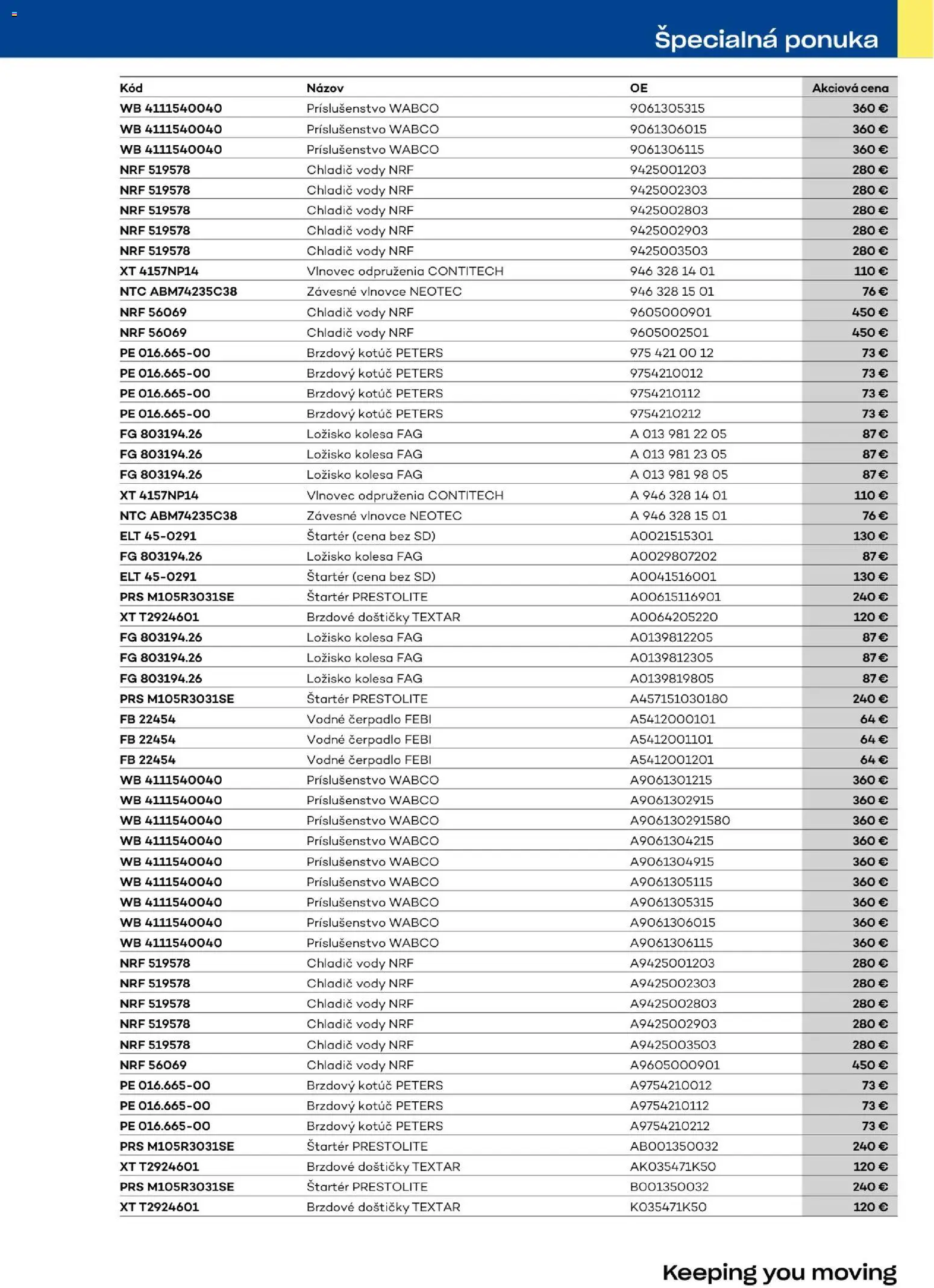 Nové Auto Kelly akcie – leták je platný od 01.07.2026 | Strana: 15 | Produkty: Čerpadlo