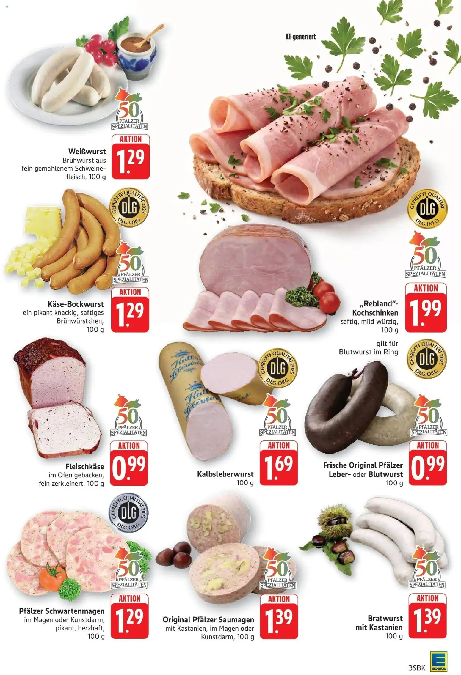 Edeka Prospekt Walldorf – gültig ab 26.10.2026 | Seite: 11 | Produkte: Ofen, Spezialitäten, Bratwurst, Weißwurst