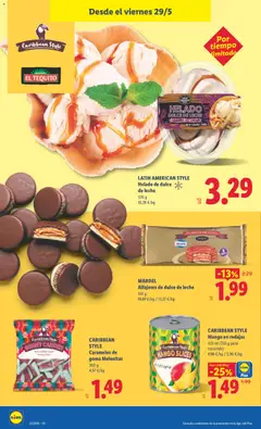 Vista previa LATIN AMERICAN STYLE Helado de dulce de leche, Dulce de leche caramel ice cream with caramel swirl, 320 g válido desde el 25.05.2026 | Página: 32