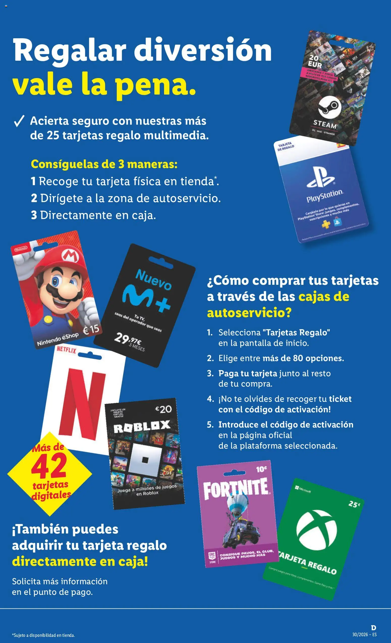 Lidl folleto │ válido desde el 20/07/2026 | Página: 25 | Productos: Nintendo, Xbox, Juega, Caja