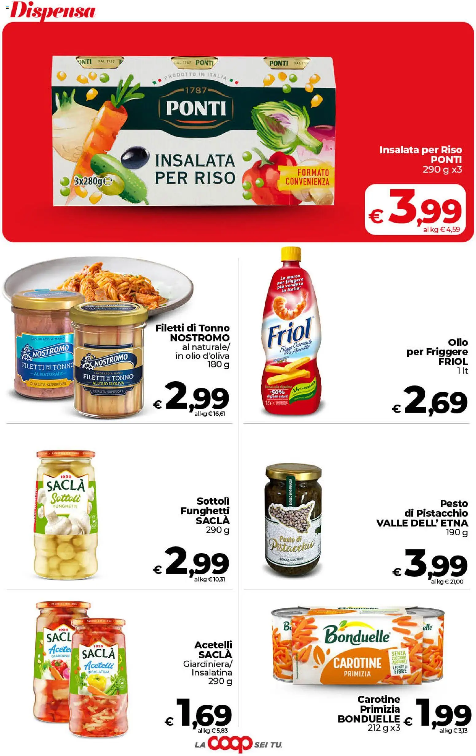 Volantino COOP del 11/08/2026 | Pagina: 27 | Prodotti: Senza glutine, Pistacchio, Insalata, Olio d'oliva