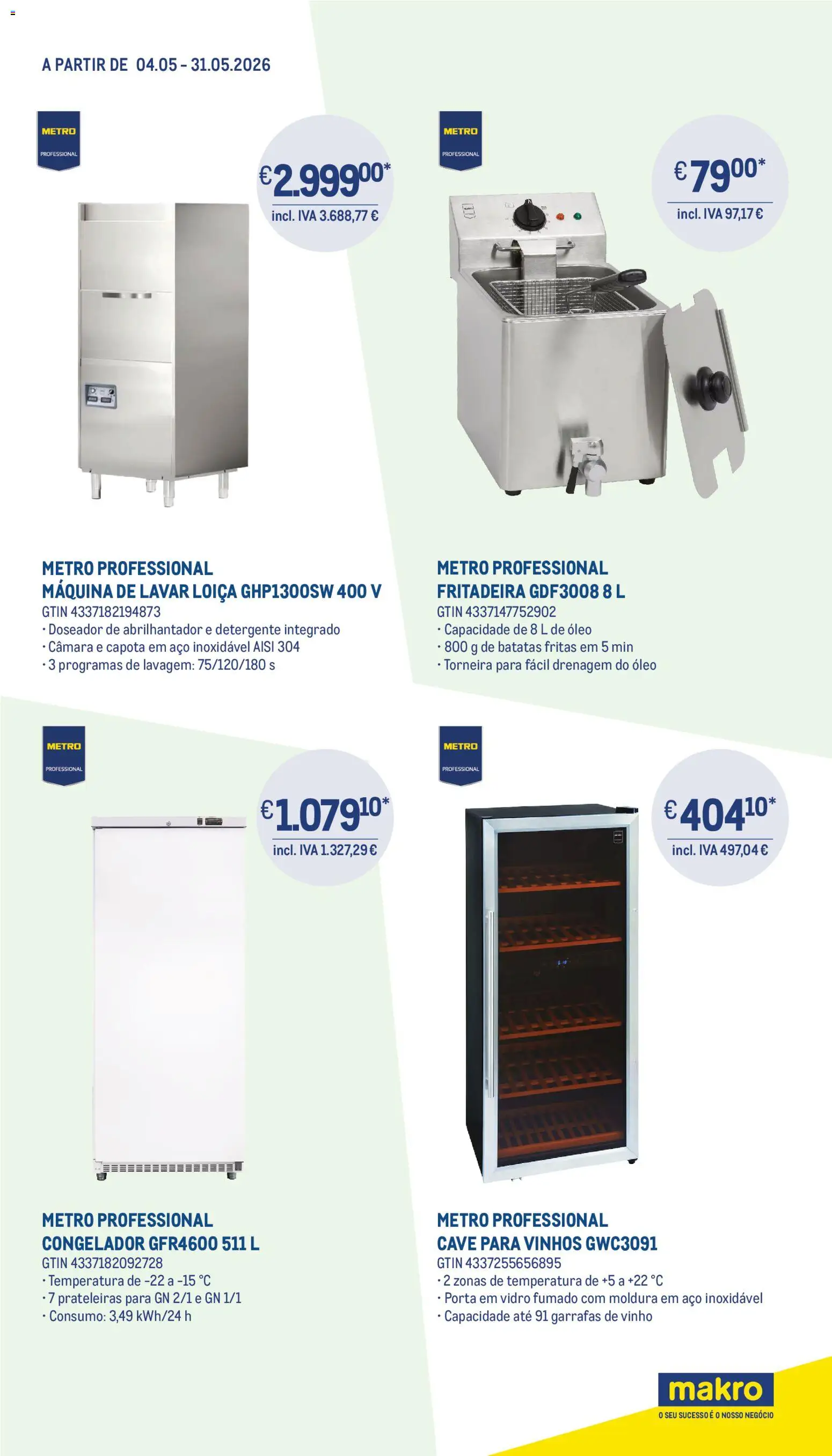 Makro Equipe o seu negócio e poupe │ válido de 04.05.2026 | Página: 2