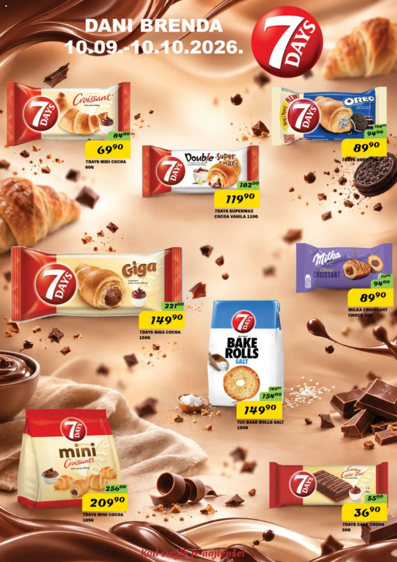 VP Dima katalog - važi od 10.09.2026 | Strana: 9 | Proizvode: Milka, Oreo, 7days, Tuc