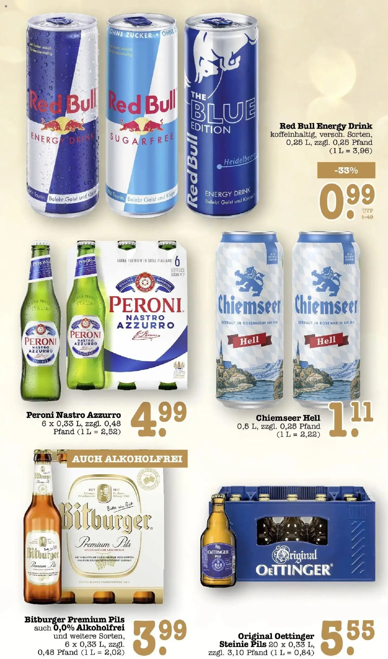 Edeka Prospekt Wörth Am Rhein (ab 12.10.2026) » Angebote Online | Seite: 50 | Produkte: Bitburger, Energy, Oettinger, Zucker
