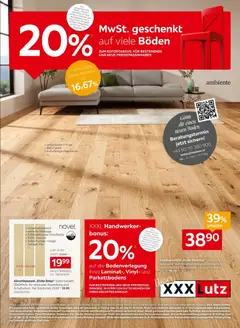 XXXLutz 20% ab 01.10.2026 gültig