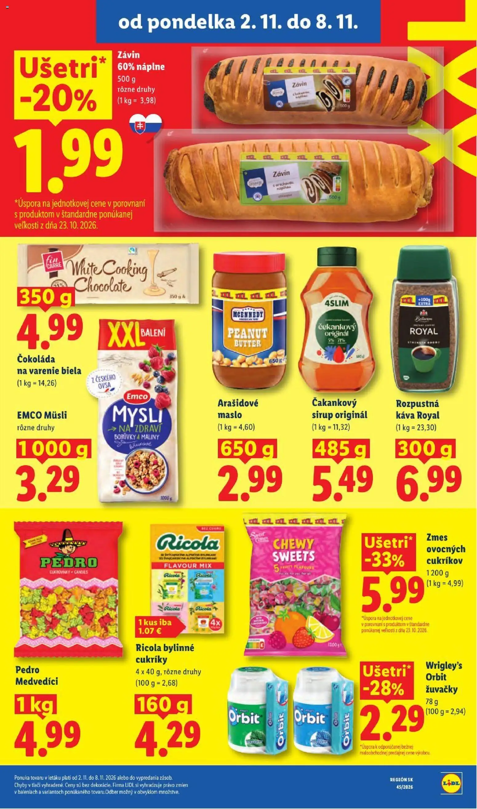Nové Lidl akcie – leták je platný od 02.11.2026 | Strana: 44