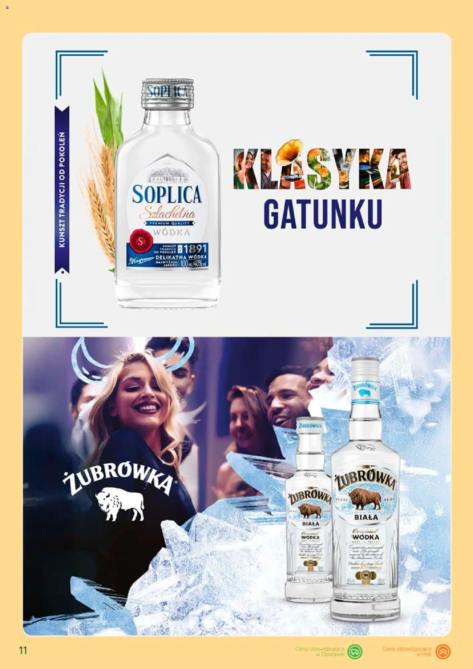 Eurocash gazetka - Katalog Alkoholowy od 01.08.2026 | Strona: 11 | Produkty: Żubrówka, Wódka