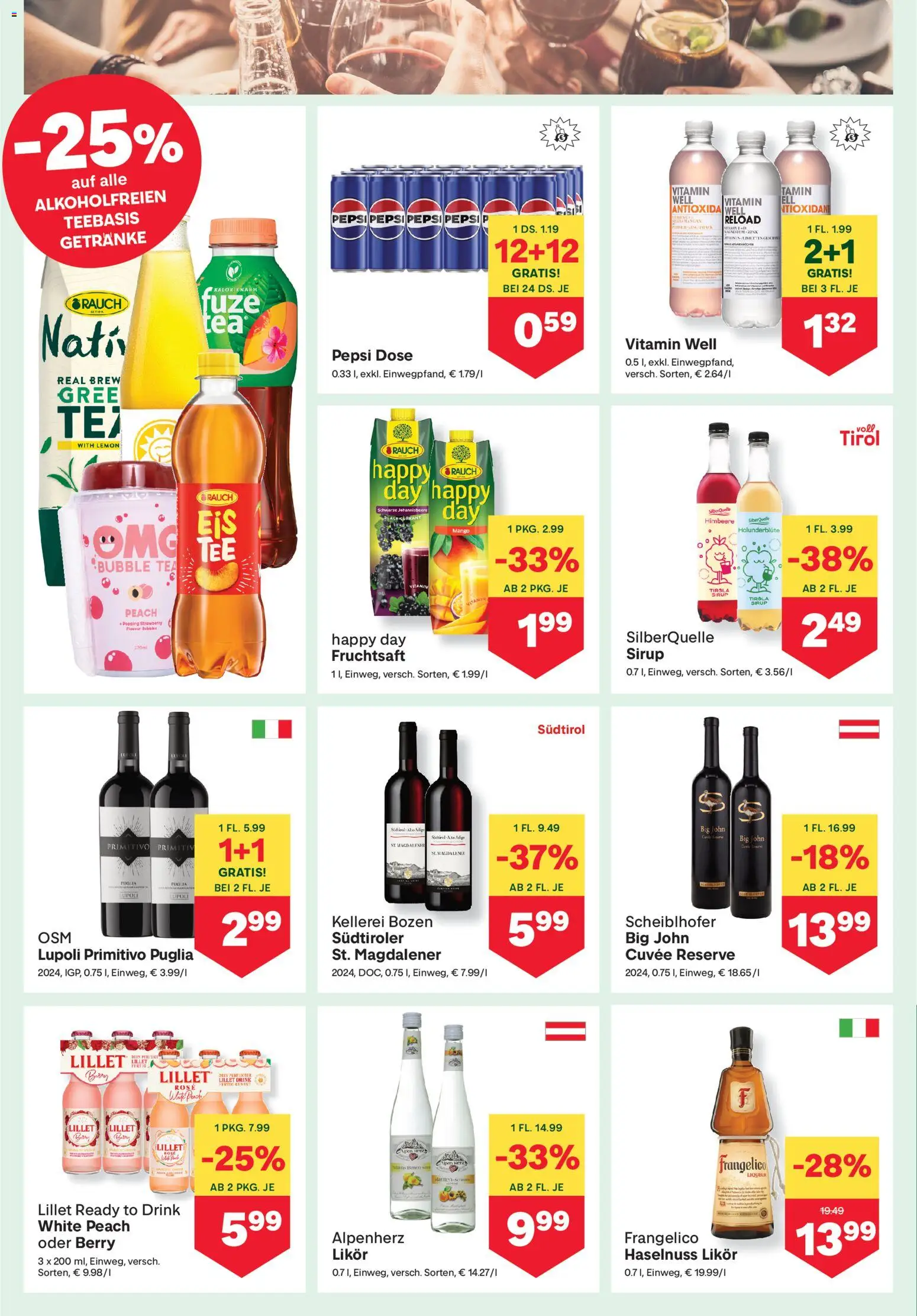 MPREIS Flugblatt gültig ab 07.05.2026 | Seite: 14 | Produkte: Himbeere