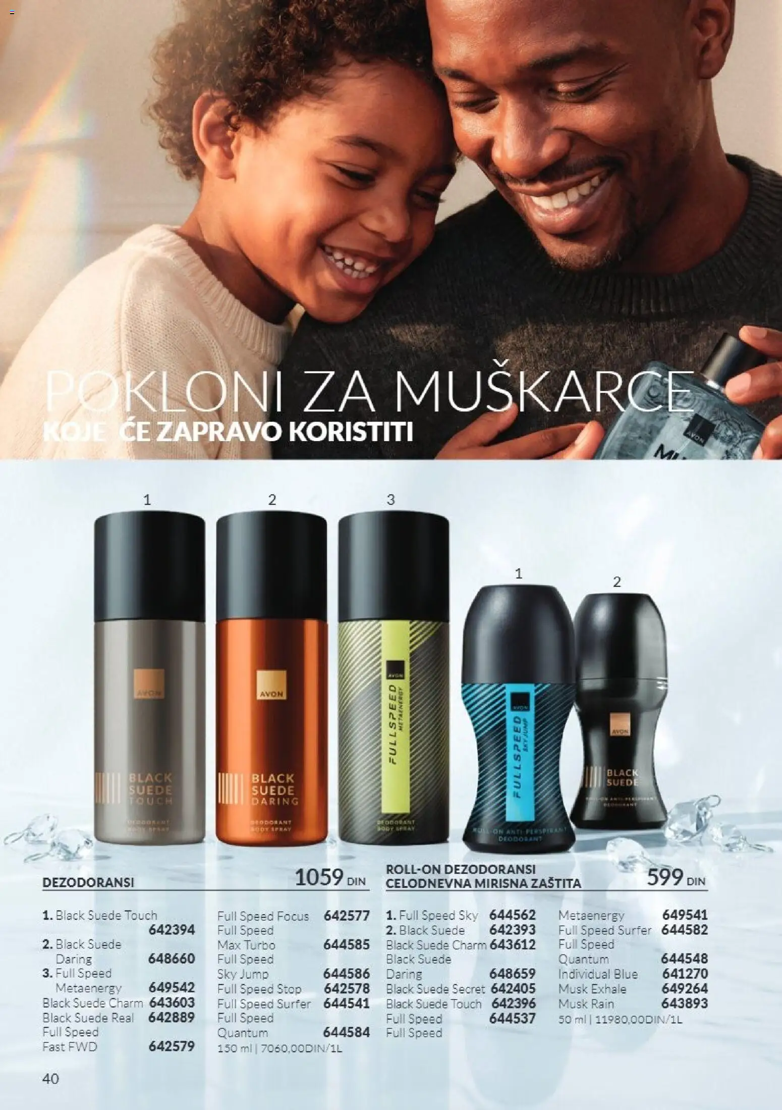 AVON katalog - važi od 01.11.2026 | Strana: 40