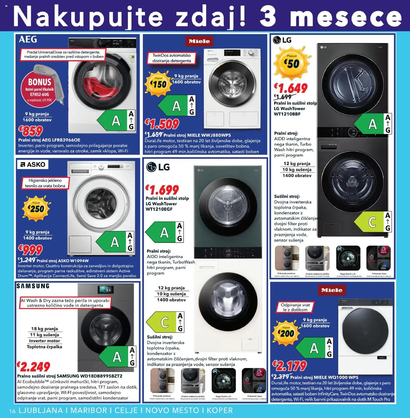 Novi Harvey Norman katalog ponudbe – veljaven od 29.07.2026 | Stran: 16