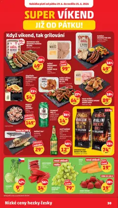Náhled letáku Penny Market leták od 17.06.2026 | Strana: 30 | Produkty: Jahody, Brikety, Zlatý Bažant, Gril