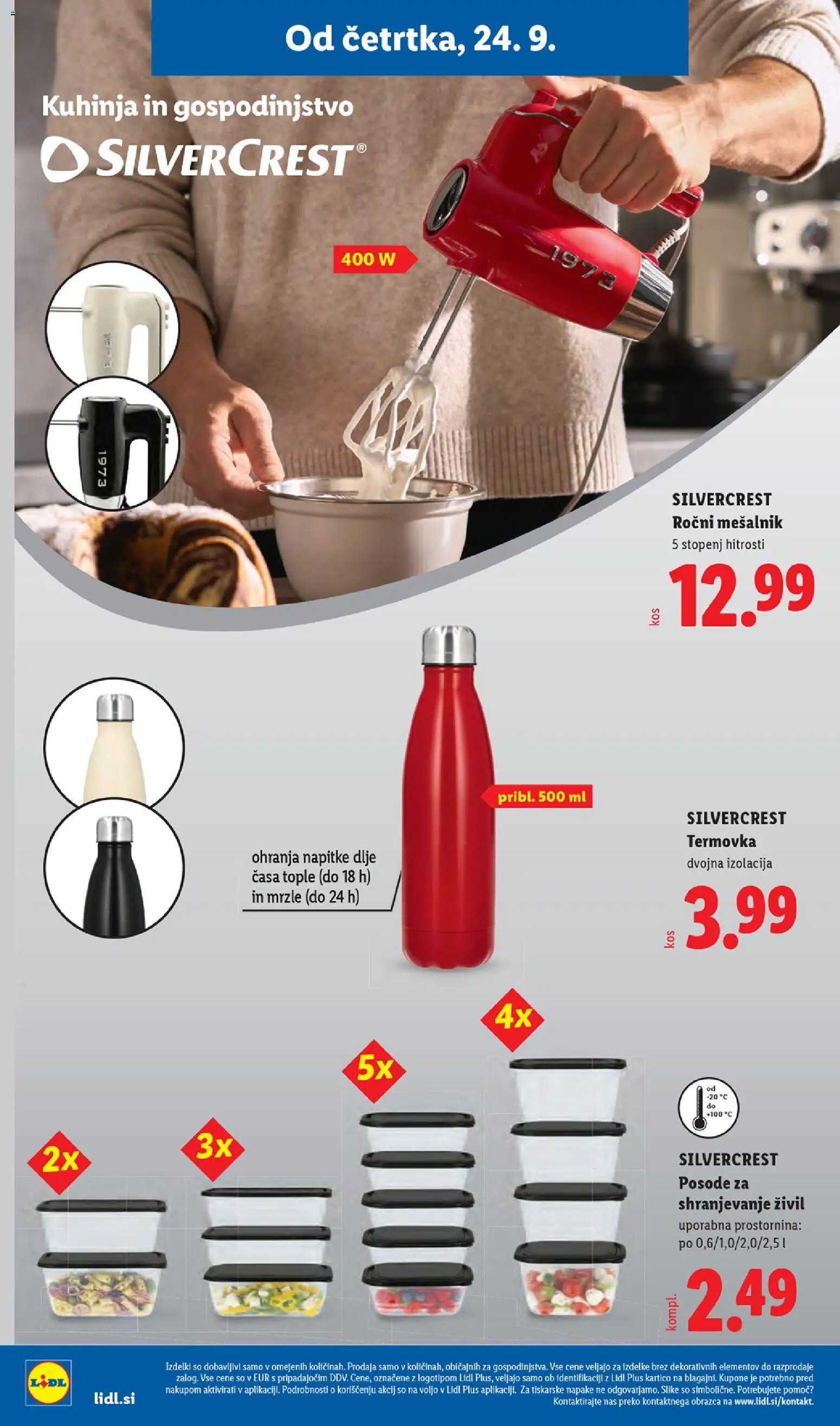 Novi Lidl katalog ponudbe – veljaven od 24.09.2026 | Stran: 26 | Izdelki: Mesalnik, Kuhinja