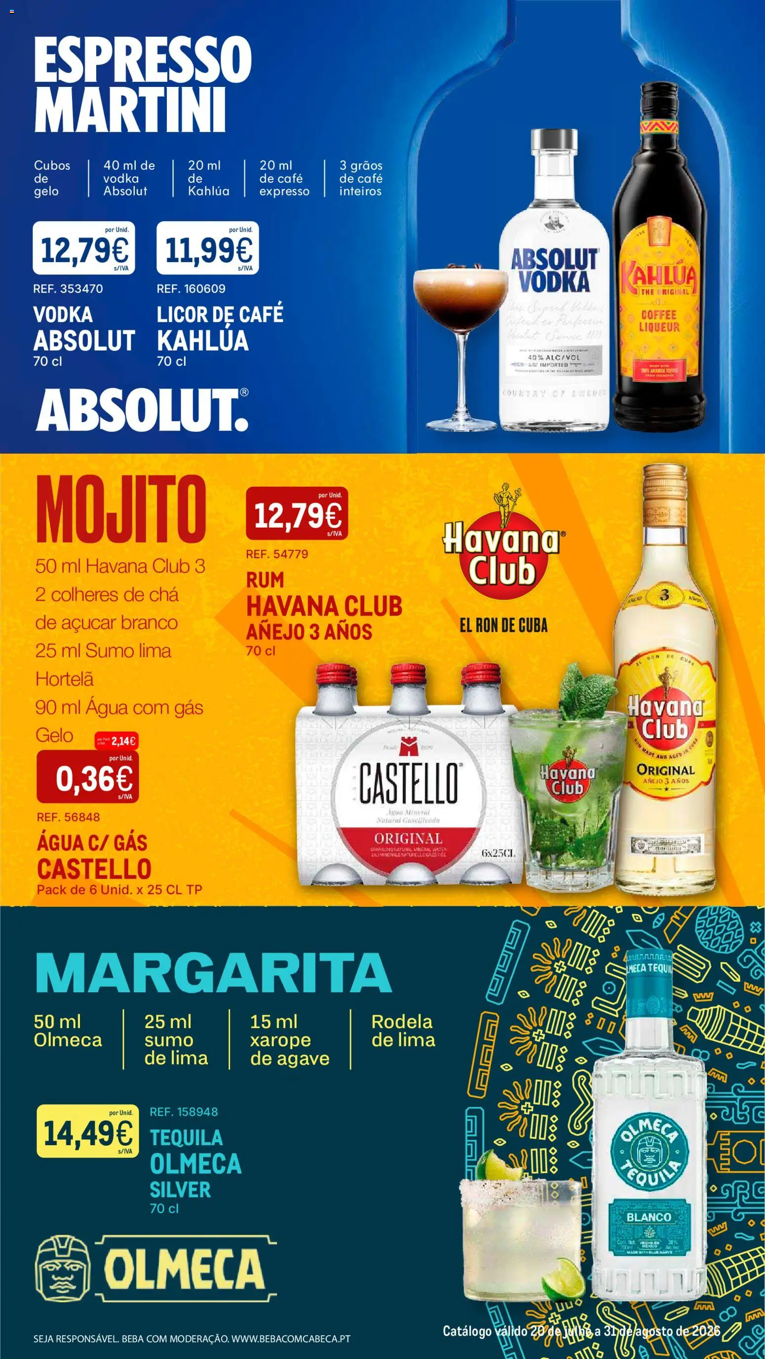 Makro Especial Peixe e Marisco │ válido de 20/07/2026 | Página: 34 | Produtos: Licor, Colheres, Xarope, Vodka