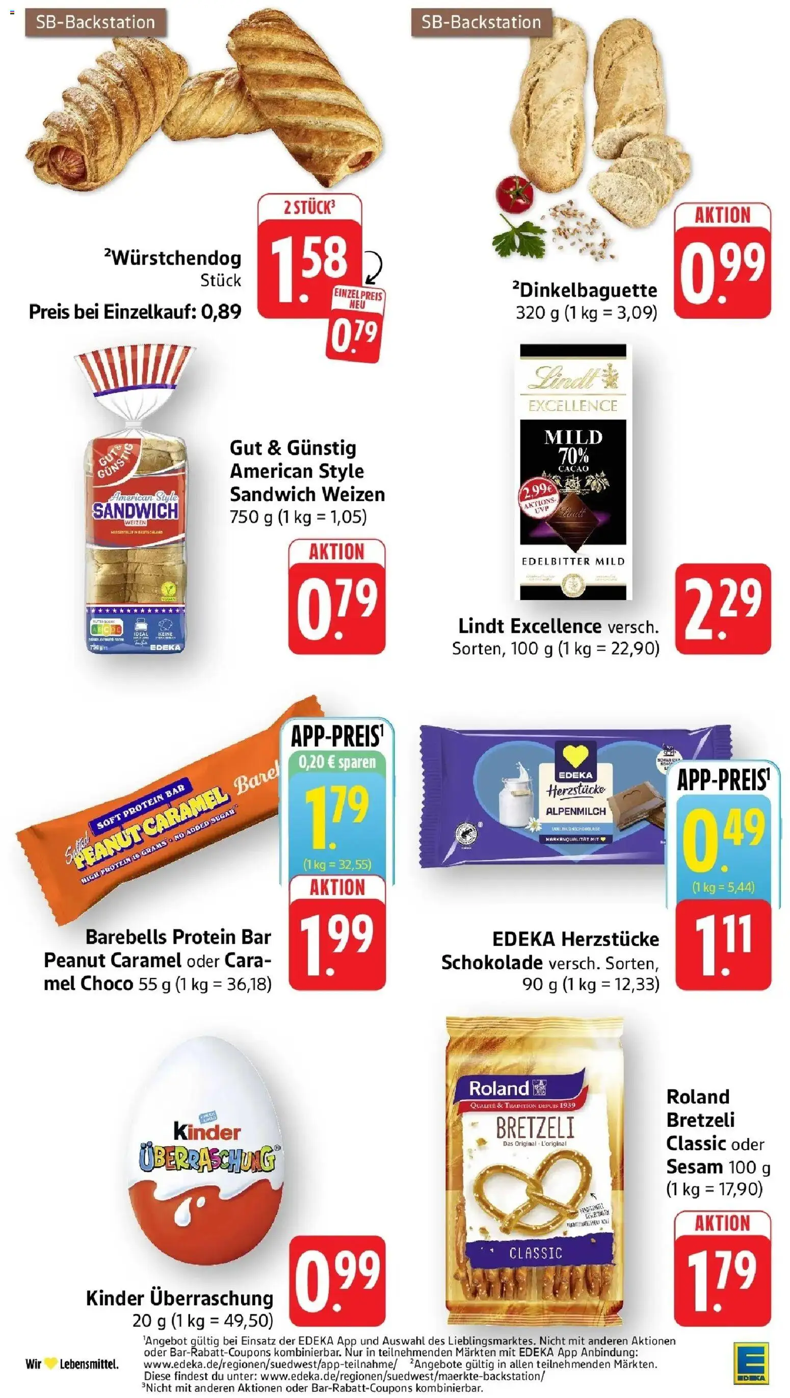 Edeka Prospekt Weinstadt-Großheppach (ab 26.10.2026) » Angebote Online | Seite: 27 | Produkte: Schokolade, Lindt