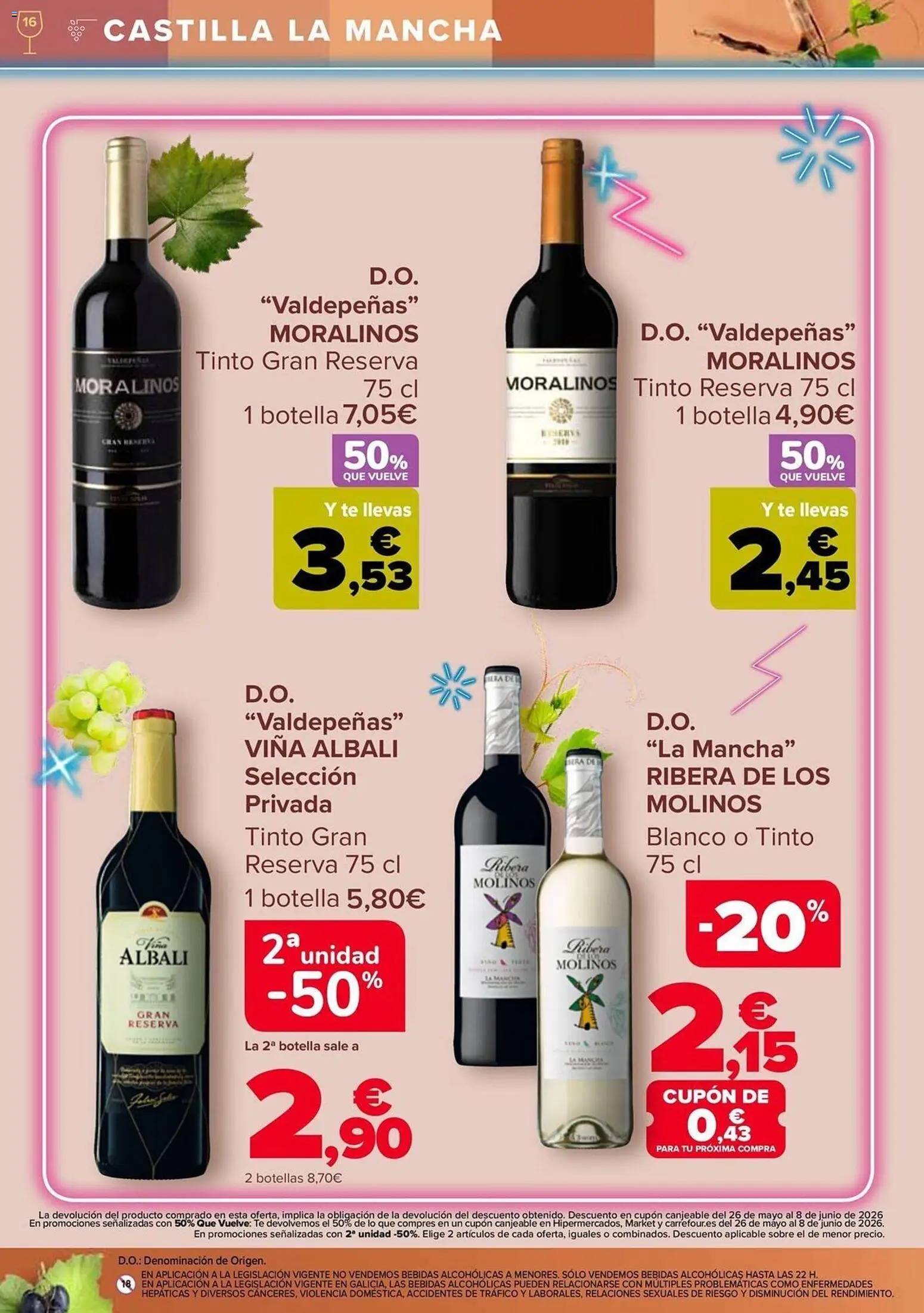 Carrefour Vinos │ válido desde el 12.05.2026 | Página: 16 | Productos: Té