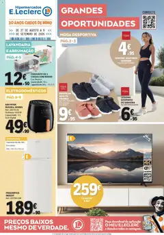 Pré-visualização E.Leclerc - Folheto Não Alimentar válido de 27/08/2026