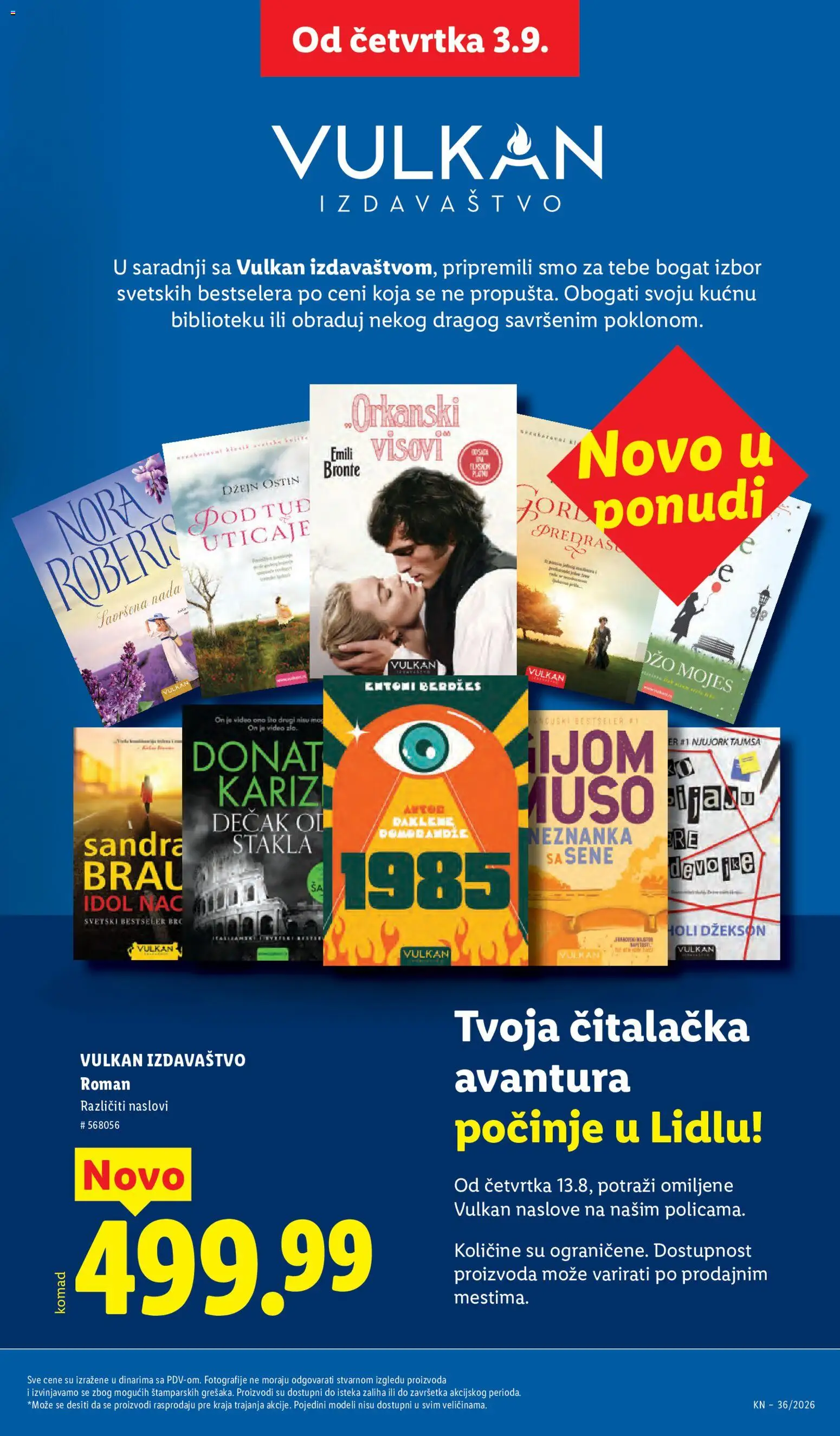 Lidl katalog - važi od 03.09.2026 | Strana: 99 | Proizvode: Sto, Video, Donat