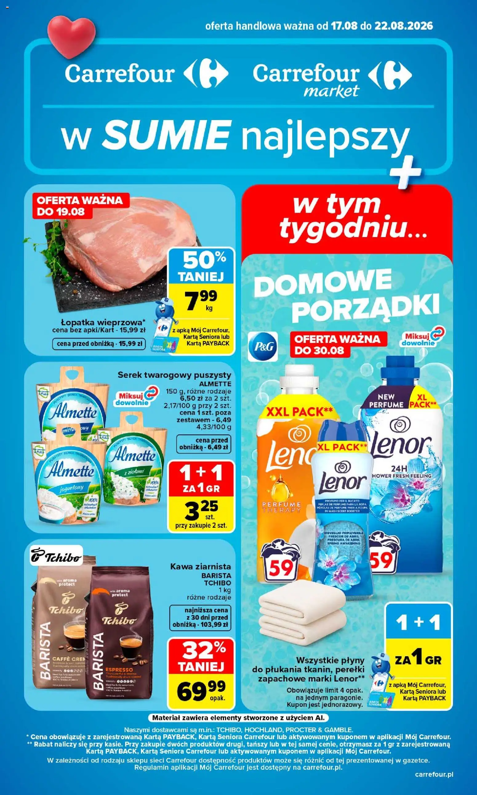 Carrefour gazetka od 17.08.2026 | Strona: 1