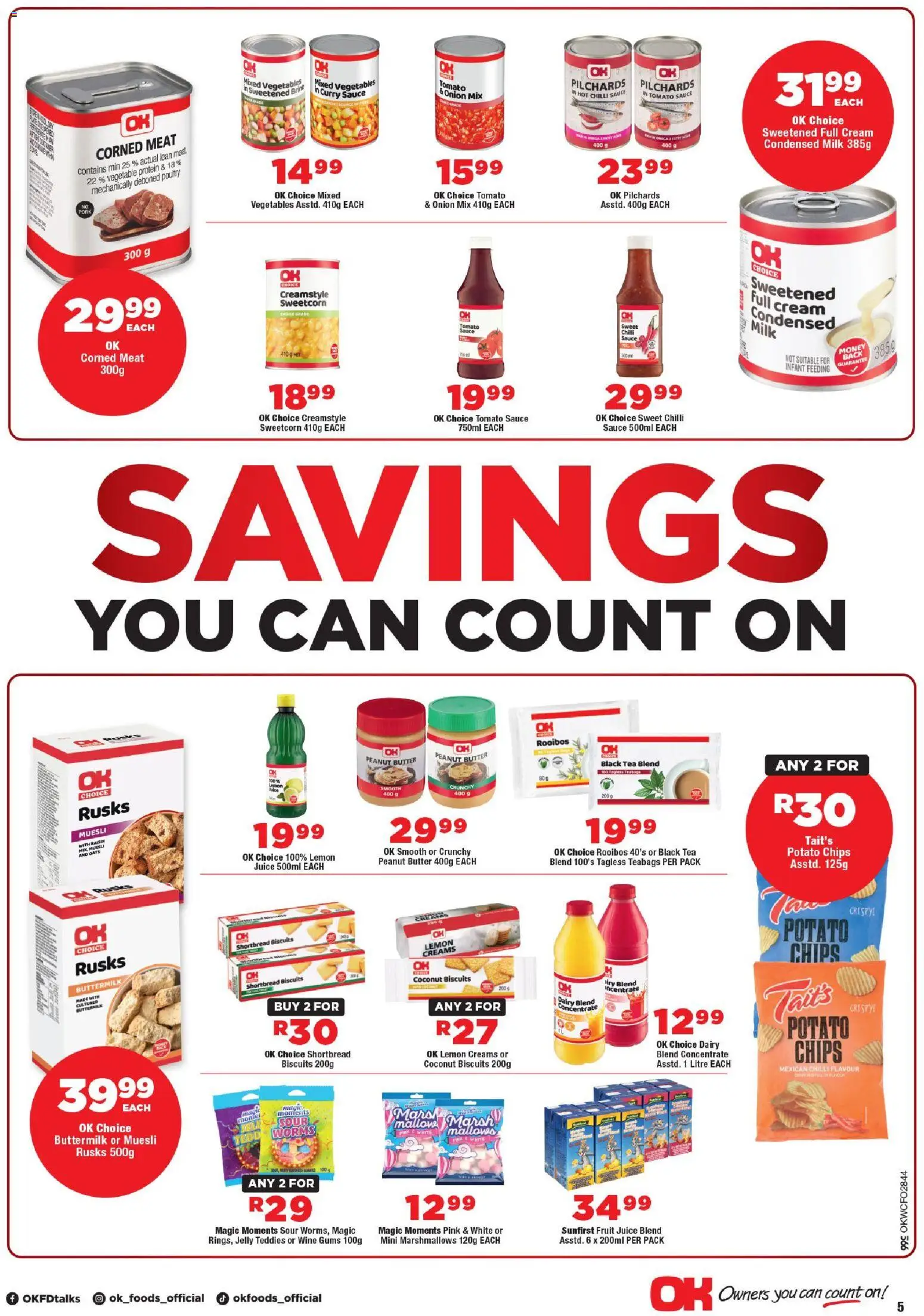 New OK Foods catalogue – valid from 13.05.2026 | Page: 5