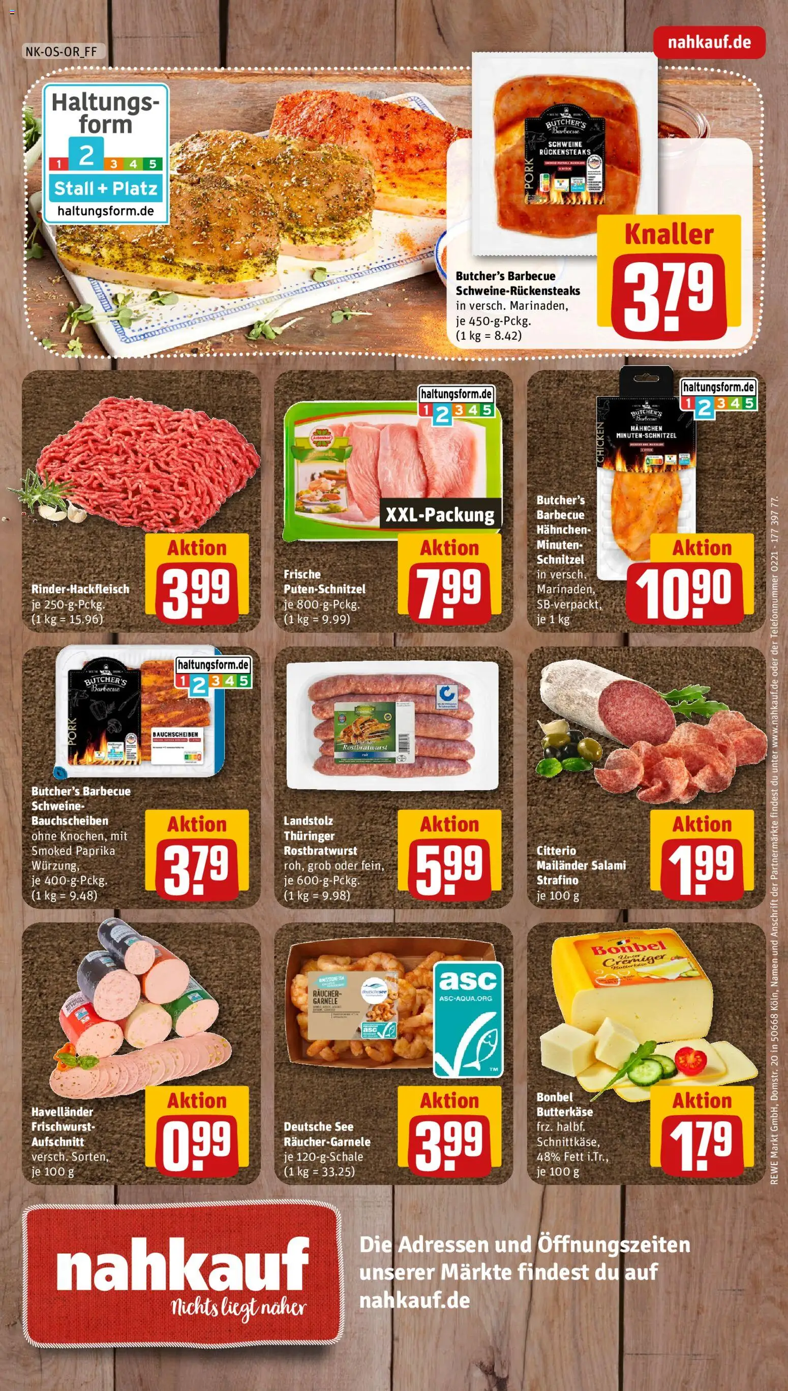 Nahkauf Prospekt – gültig ab 11.05.2026 | Seite: 8 | Produkte: Hahnchen, Paprika, Putenschnitzel, Salami