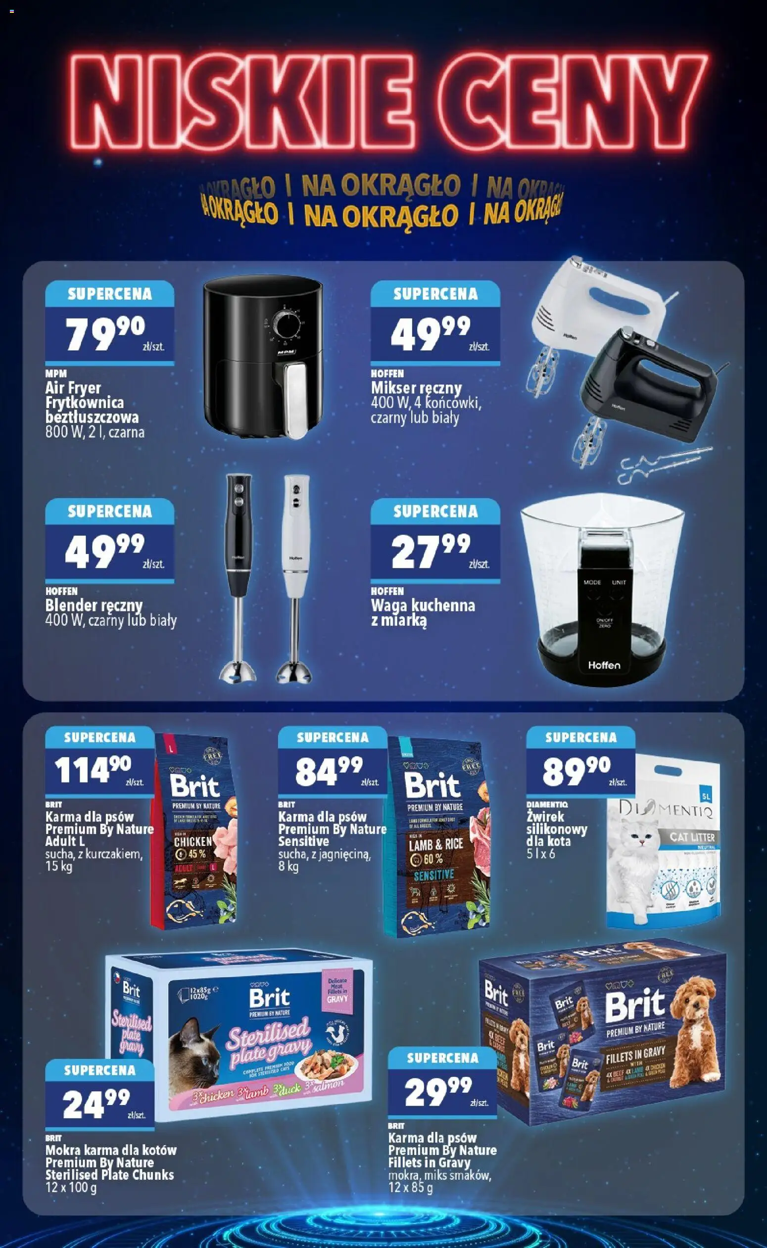 Biedronka gazetka - Home od 09.05.2026 | Strona: 7 | Produkty: Blender ręczny, Frytkownica beztłuszczowa, Blender, Karma dla psów