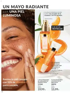 Vista previa Sérum Potenciador de Luminosidad con Vitamina C Anew, Sérum Potenciador de Luminosidad con Vitamina C Anew, 30 ml válido desde el 01.05.2026 | Página: 14 | Productos: Sérum, Crema