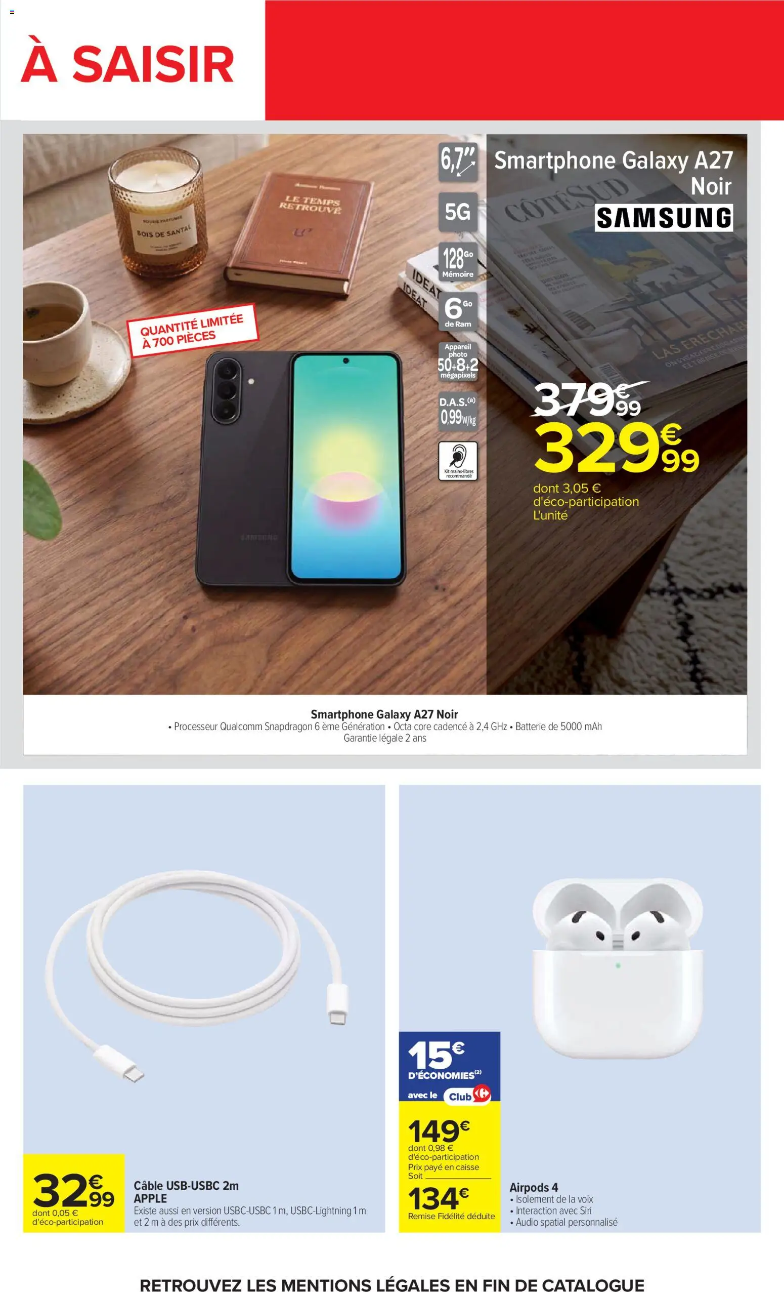 {H1} | Page: 77 | Produits: Smartphone, Audio, Appareil photo, Batterie