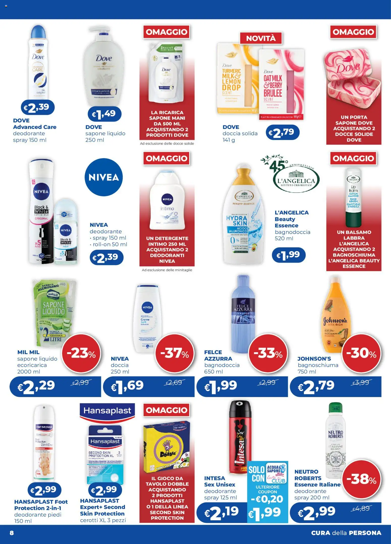 Volantino Acqua e Sapone del 11.06.2026 | Pagina: 8