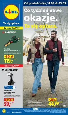 Náhled letáku Lidl Polsko katalog od 14.09.2026