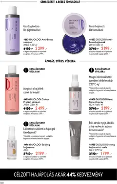 Katalógus Oriflame 2026/13 - amely érvényes a következő dátumtól: 2026.09.09. | Oldal: 140 | Termékek: Hajformázó, Sampon, Hajmaszk