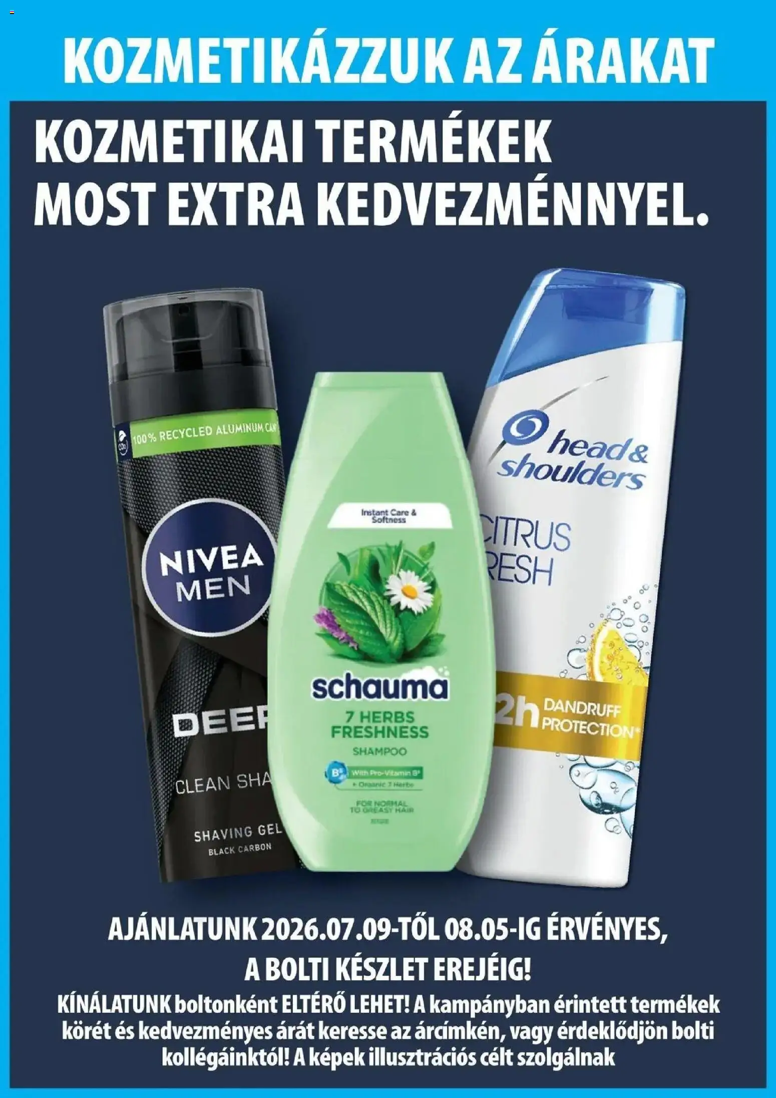 COOP Szolnok akciós ujság - amely érvényes a következő dátumtól: 2026.07.16. | Oldal: 5 | Termékek: Nivea, Gél