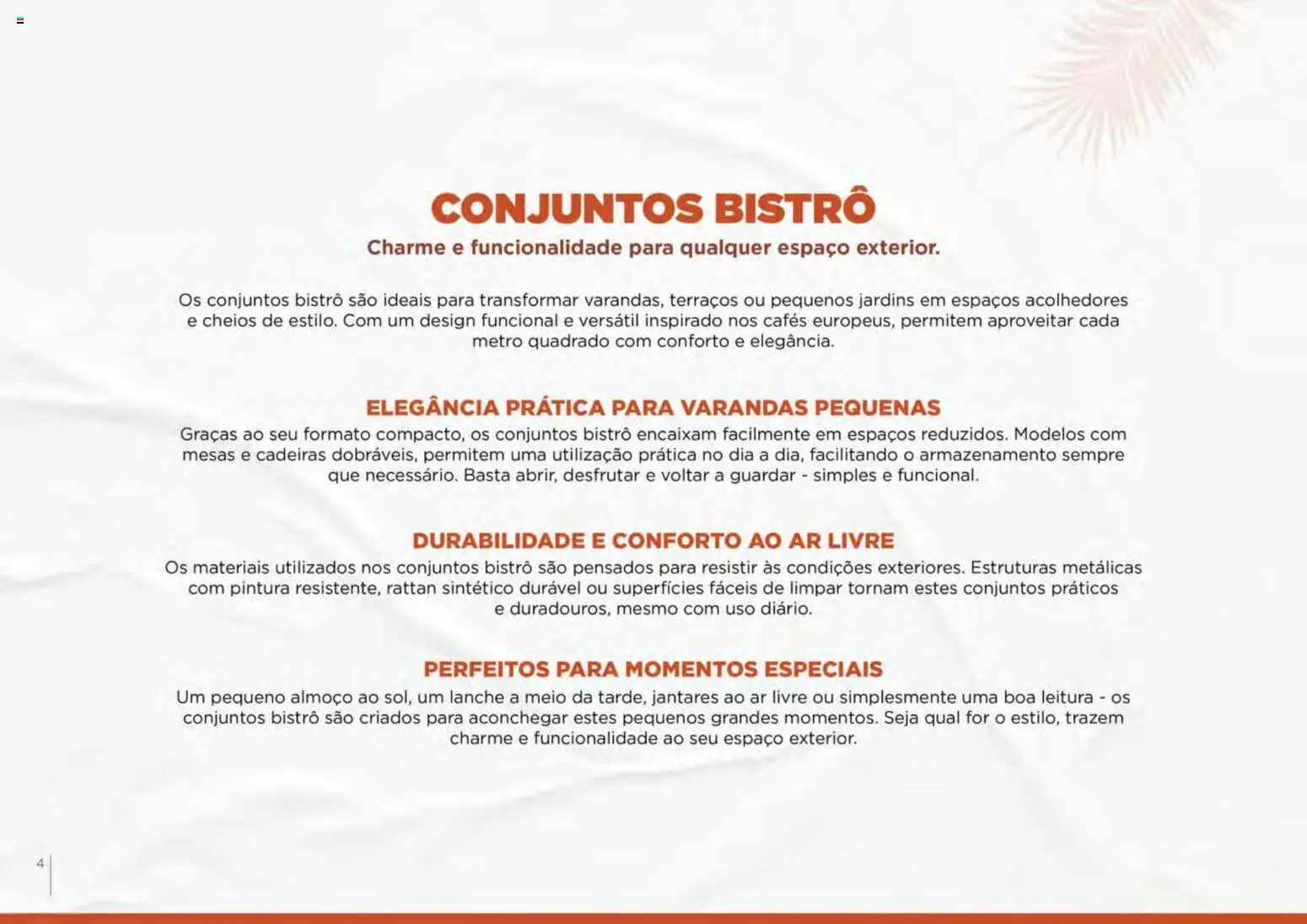 Espaço Casa folheto Ar Livre 2026 │ válido de 07.03.2026 | Página: 4 | Produtos: Cadeiras