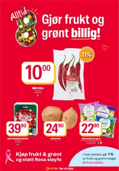 Forhåndsvisning av Coop Extra kundeavis gyldig fra 05/10/2026 | Side: 9
