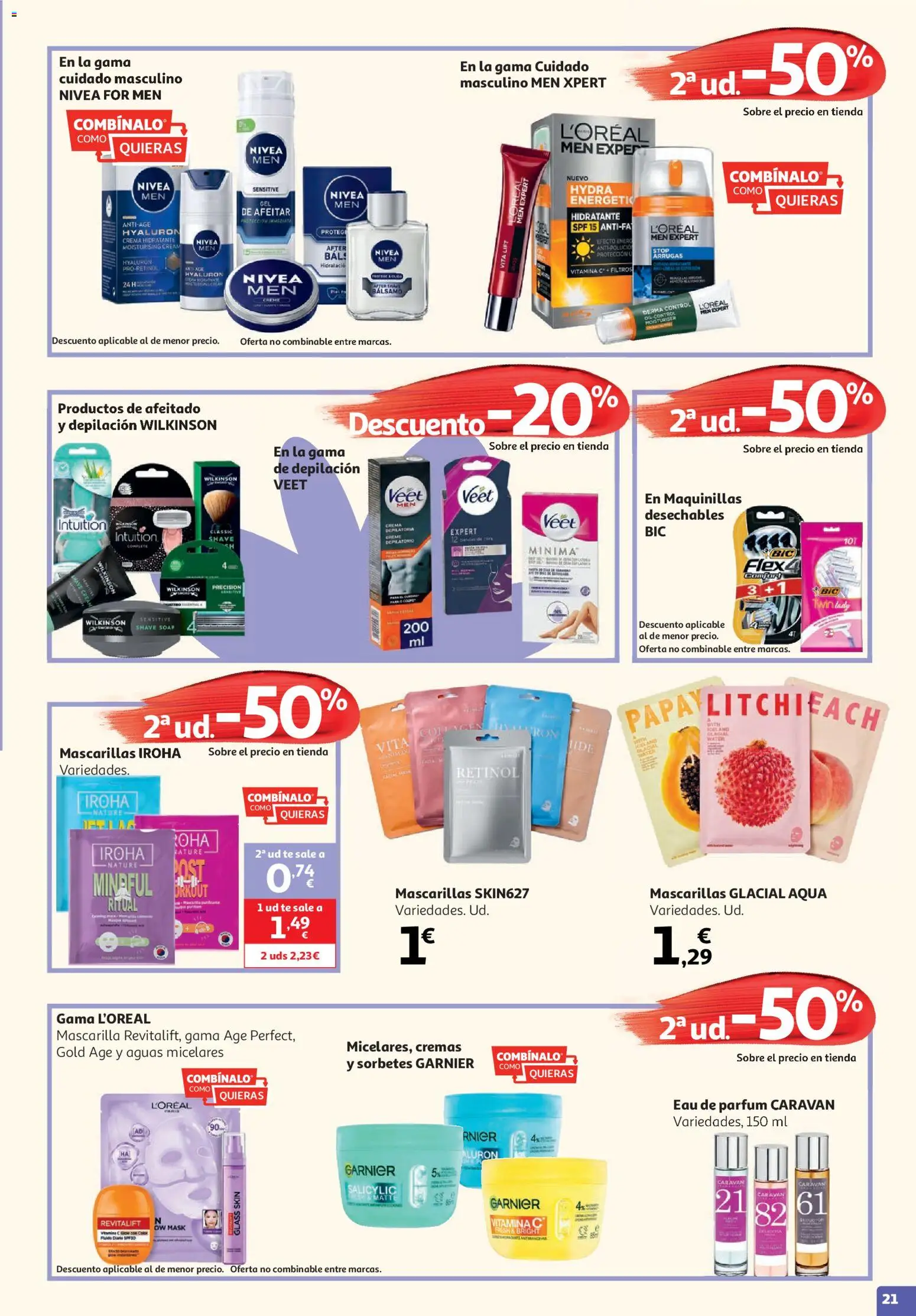 Alcampo HP Cat │ válido desde el 19.05.2026 | Página: 21 | Productos: Crema, Té, Crema hidratante, Eau de parfum