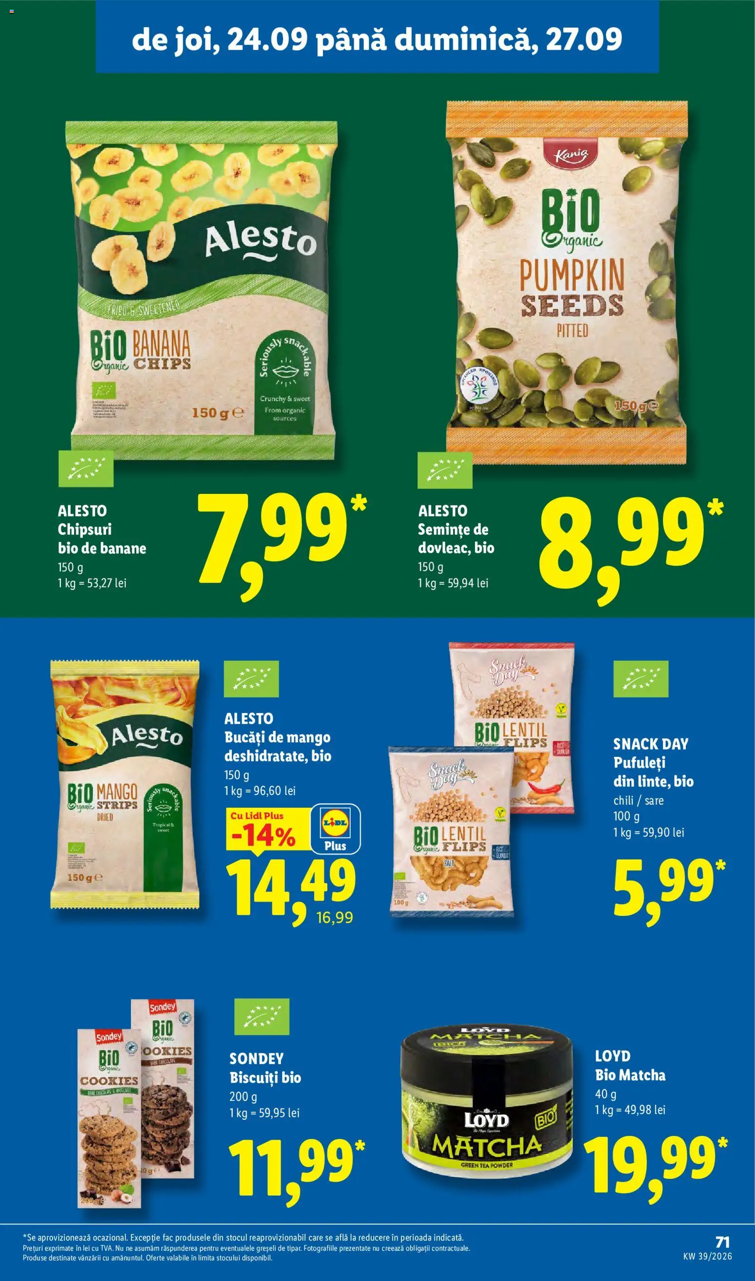 Noul catalog Lidl – valabil de la 21.09.2026 | Pagină: 71