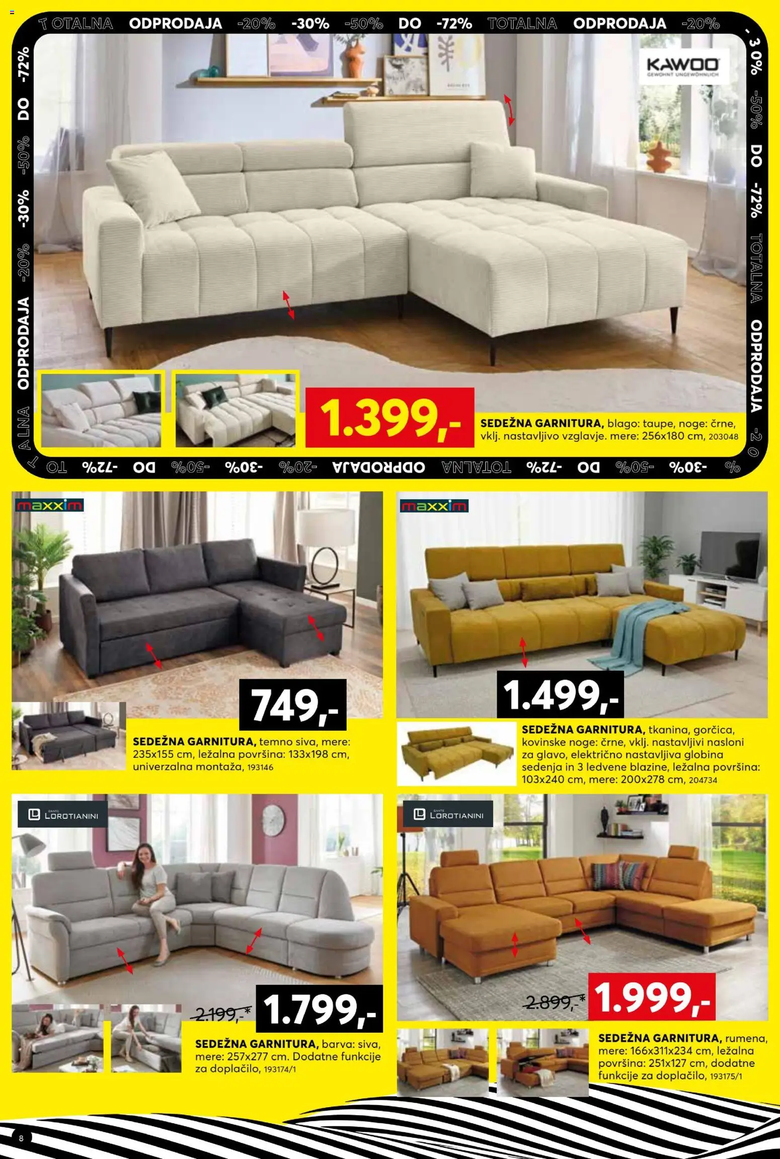 Novi Dipo katalog ponudbe – veljaven od 01.07.2026 | Stran: 8 | Izdelki: Barva