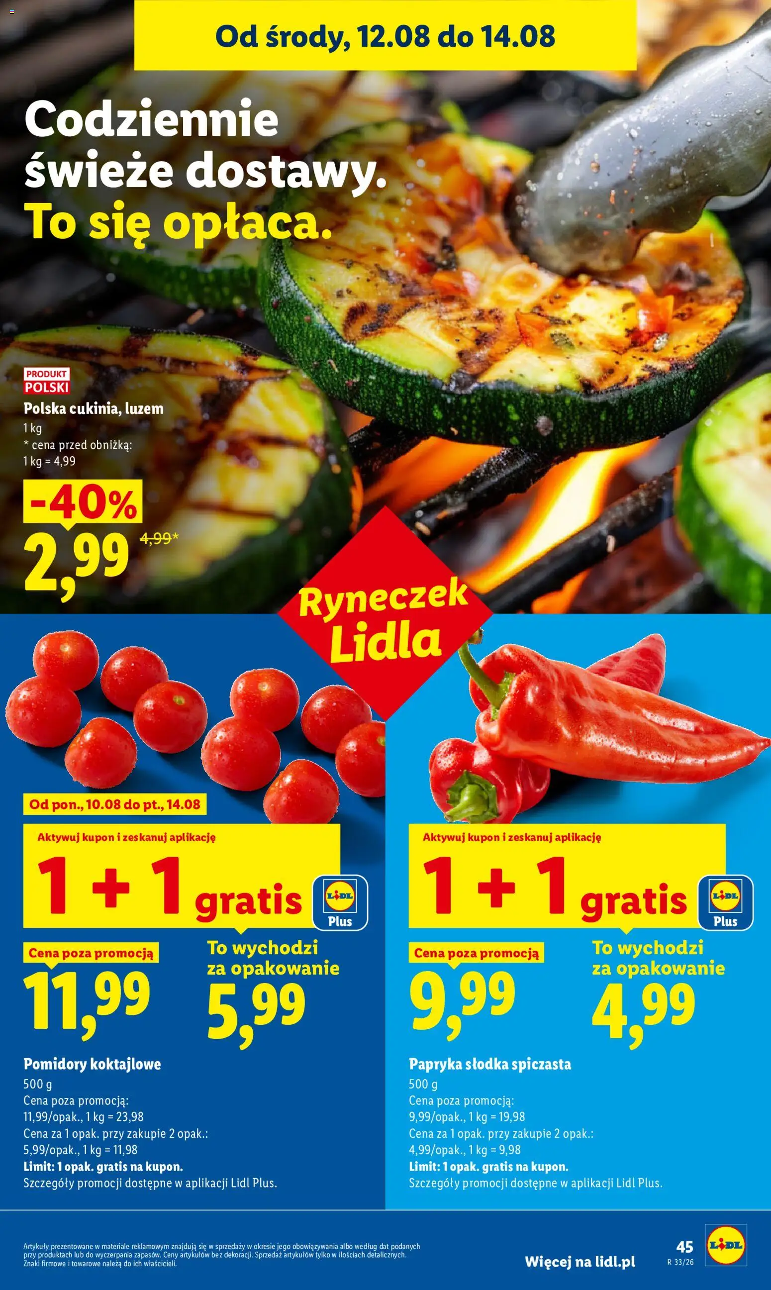 Lidl Polsko leták od 12.08.2026 | Strana: 45